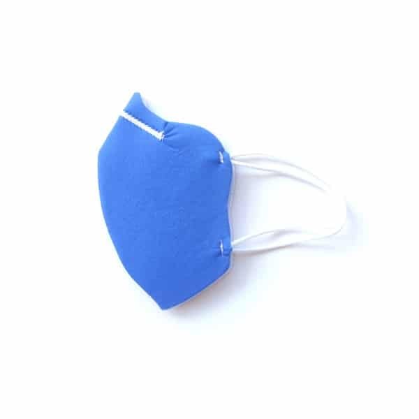 mascarilla lisa azul